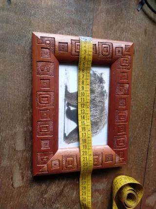 Cuadro de madera con oso