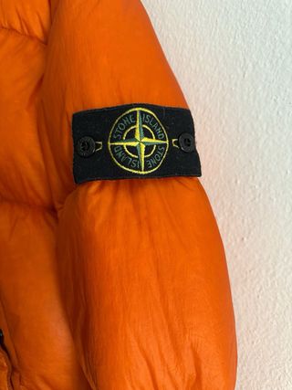 Piumino Stone Island Arancione