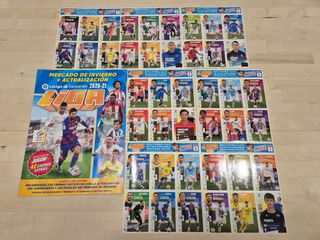 Hojas y Cromos Fichajes Invierno LaLiga 20-21