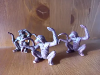 Madelman tres Monos 1ª Generación. España 1970s.