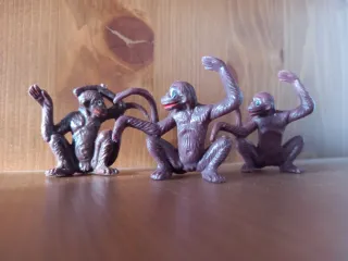 Madelman tres Monos 1ª Generación. España 1970s.