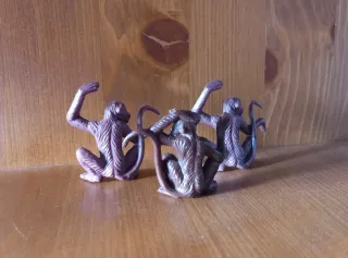 Madelman tres Monos 1ª Generación. España 1970s.