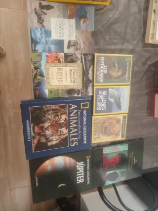 Lote 64revistas National Geographic oct97-2002.