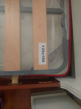 Somier de láminas de madera