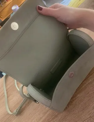 Bolso Mango piel serraje
