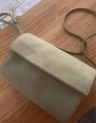 Bolso Mango piel serraje
