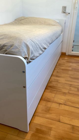 Cama nido Slakt Ikea blanca
