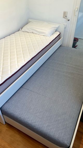 Cama nido Slakt Ikea blanca