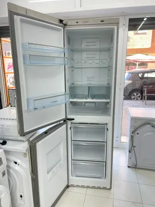 Nevera Bosch Combi Acero Inoxidable
