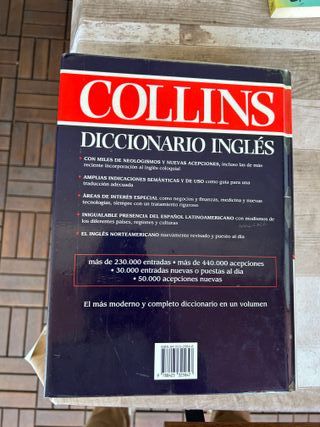 Collins Diccionario Inglés