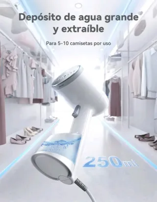 Plancha de vapor portátil