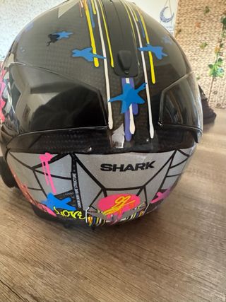 Casco Shark Fibra Carbono Moto