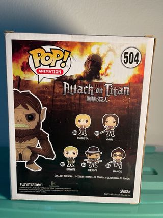 Funko Pop 504 Beast Titan Attack on Titan