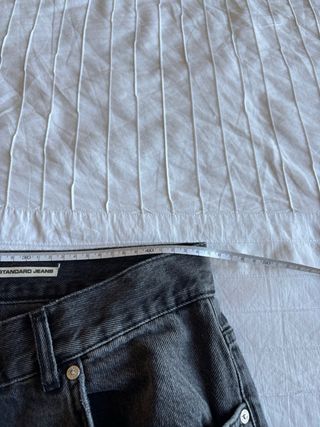 Pantalón vaquero negro de Pull&Bear