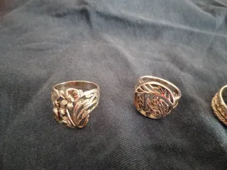 Anillos de plata