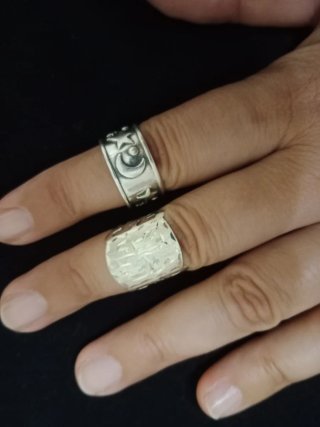 Anillos de plata