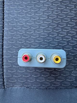 Clavija Adaptador AV Xbox Microsoft Azul