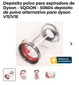 Contenitore polvere Dyson V11/V15 e spazzole
