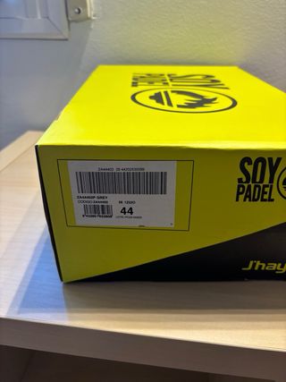 Zapatillas Pádel J'hayber Talla 44 Nuevas