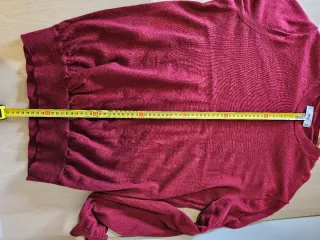 Jersey Mango Hombre Rojo