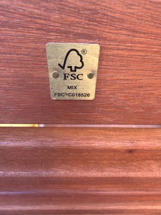 Tumbona de madera plegable