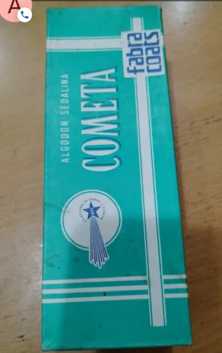 Caja de 12 Bobinas de hilo Coats