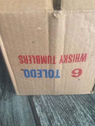 6 Vasos Tubo Antiguos