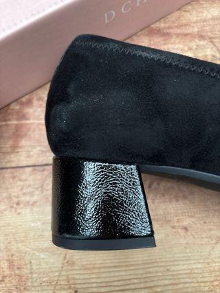 Zapatos tacón DCHICAS negros talla 39
