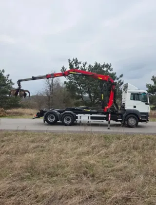 MAN TGS + Grua PALFINGER