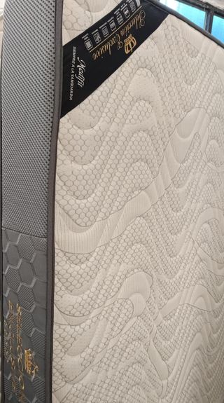 Colchon 135x180 firme barato visco exposición