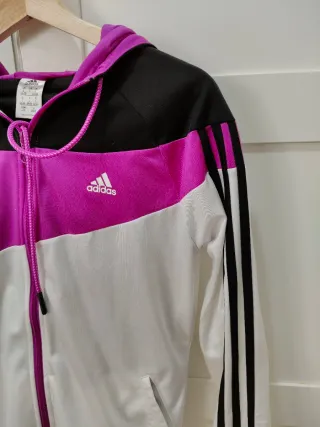 Chándal Adidas Mujer Rosa y Blanco