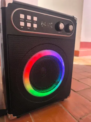 Altavoz Karaoke Portátil MusyVocay NT-002 +2Micros