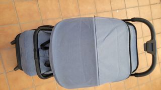 Silla de paseo Easywalker Jackey azul y accesorios
