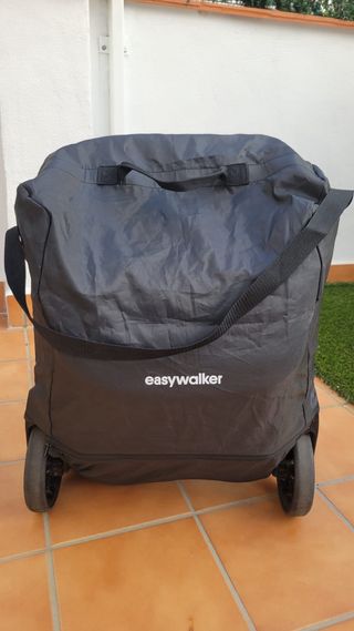 Silla de paseo Easywalker Jackey azul y accesorios