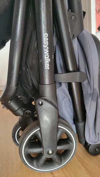 Silla de paseo Easywalker Jackey azul y accesorios