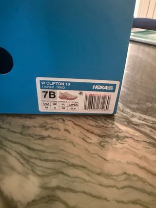 Zapatillas Hoka Clifton 10 Rosa/Blanco