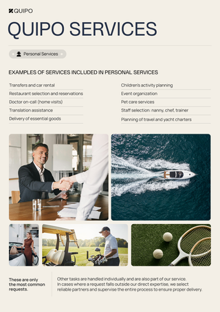 QUIPO SERVICES — villa mantenimiento