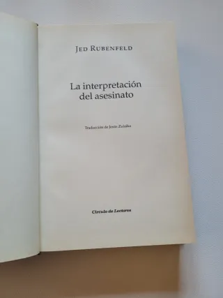 La interpretación del asesinato