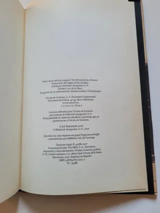 La interpretación del asesinato