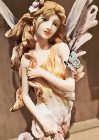 Hada 43cm porcelana mate