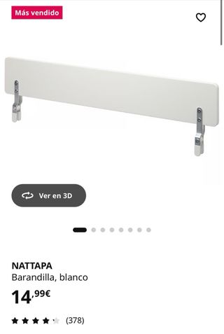 Balda seguridad para cama