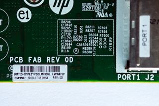 LOTE DE 2 PLACAS DE BAYONETA SERVIDOR HP