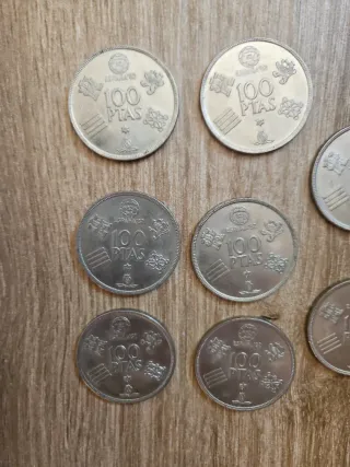 Monedas 100 Pesetas 1982 Olimpiadas