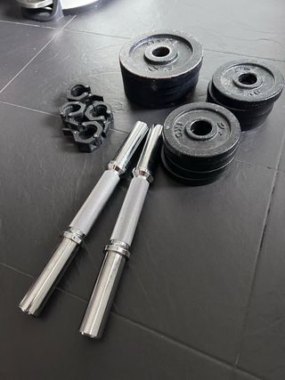 Mancuernas de hierro
