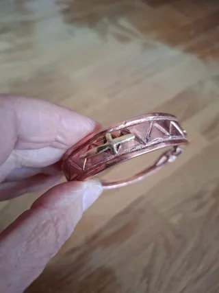 Braccialetto rame, spada ottone