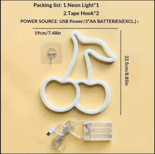 Lampada Neon LED "CILIEGIE"