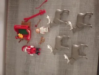 Playmobil Trineo Papá Noel y Renos.