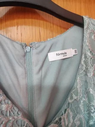 Vestido fiesta encaje Fórmula Joven Talla m