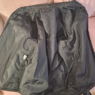Giacca a vento uomo nera
