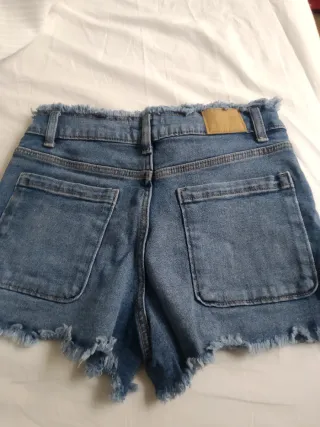 Pantalón corto vaquero mujer Talla XS